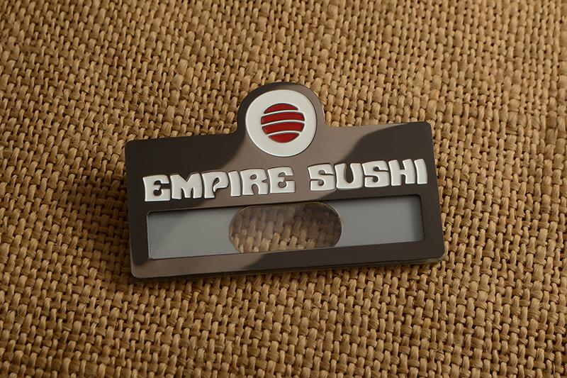 Бейджи Empire sushi 