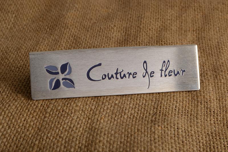 Табличка Couture de fleur
