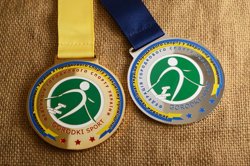 Медаль Gorodki Sport